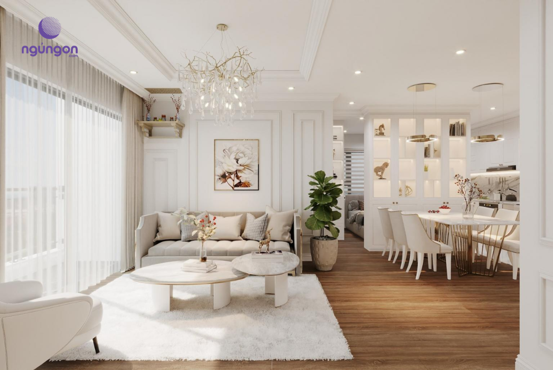 Thiết kế, bài trí, sắp xếp chung cư 3 phòng ngủ